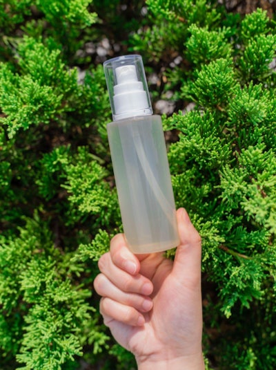 Epopack now offers a milky-colored bottle crafted from 100% PCR PET material.