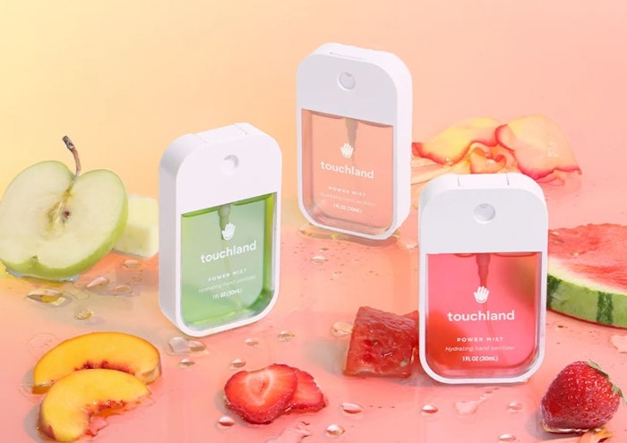 Touchland saw a 292% year-over-year growth at Sephora, both in-store and online.