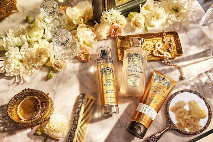 The first product collection of the partnership was inspired by Shondaland's drama series on Netflix, 'Bridgerton.'