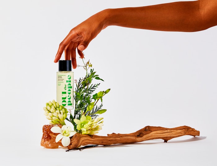 Cedarwood is the third scent available for the body gloss, including the original unscented formula and Orange Blossom.