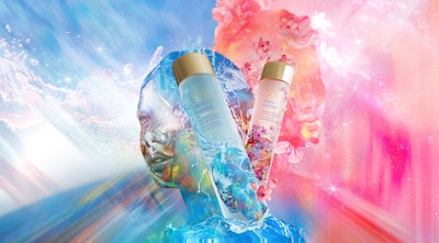 SGD Pharma worked on the Estee Lauder Micro Essence Treatment Lotion - Limited Edition - Hueman designed bottle.