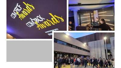 Scenes from the awards night and cocktail party.