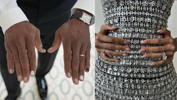 Celebrity Nail Artist Thuy Nguyen created nail looks for Gabrielle Union and Dwayne Wade at the Academy Awards that are perfect for a black tie affair!