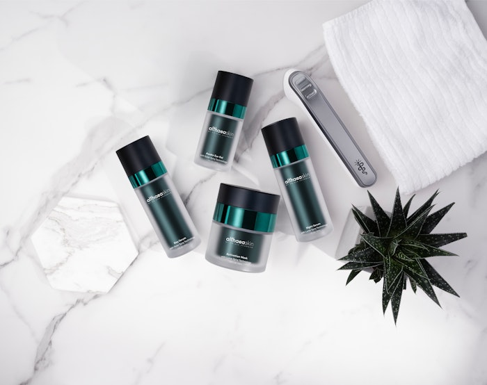 The brand is debuting with four products.