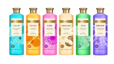 Mood was front and center in Love Beauty and Planet’s new range of vegan body washes, featuring “mood-transforming scents” that were reportedly “biometrically tested through a brain-mapping technology that matches each fragrance with lifestyle activities in a similar mood space,” per the brand.