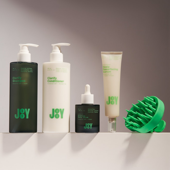 The brand is launching with a collection of five core products.