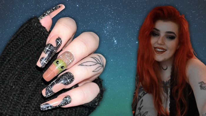 Celebrate May the Fourth Be With You in the best way with this Star Wars Nail Tutorial from Wrexham, North Wales nail tech Grace Andrew.