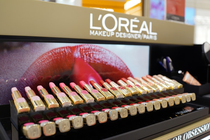 Per L’Oréal, 'Early assessments have already helped conceive more ecologically designed luxury displays as well as gifts-with-purchase.'