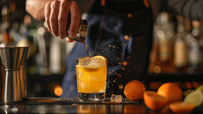 TreattZest Orange is described as a well-rounded orange aroma, with an aldehydic peely body, and juicy, floral top notes