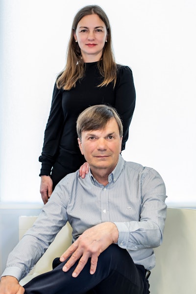 Ada Polla and her father, Luigi L. Polla, MD.