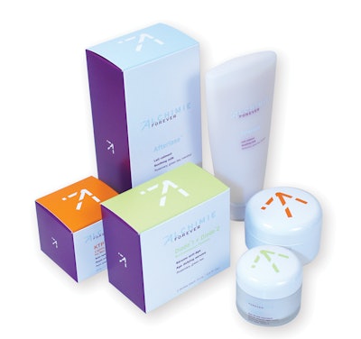 Alchimie Forever packaging, circa 2004.