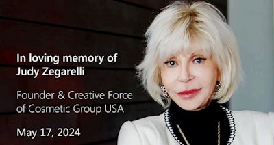'Judy’s unwavering passion for beauty and exceptional talent for product innovation fueled the growth and expansion of her manufacturing business.'
