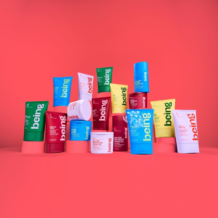 In developing its products, Being employed soft, easy-to-squeeze tubes for one-handed use and a lipped-lid design for easy opening.