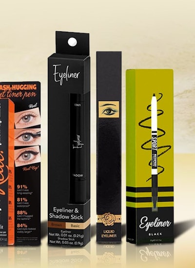 Packaging Mania's custom eyeliner boxes allow brands to protect their products while offering on-brand design options.