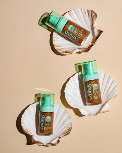 This highlights that skin care ingredients are much more prominent among liquid bronzer launches. For instance, Caliray’s entrée into the space forefronts skin care, as evidenced by its name: Sundrip Luminous Liquid Bronzer with Hyaluronic Acid + Peptides.