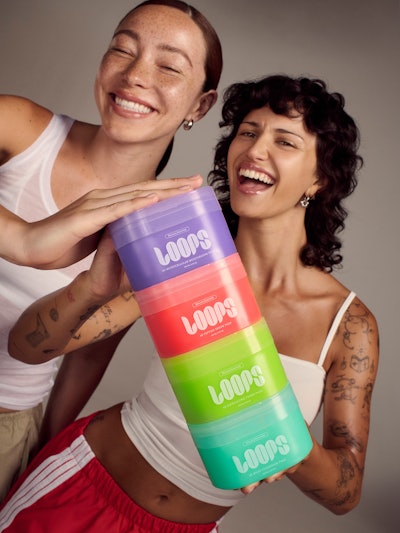 Loops' four-step Skincare Essentials skin care range.