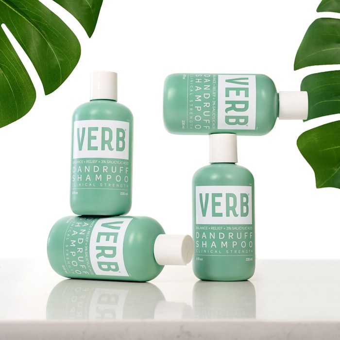 Per Verb, the Dandruff Shampoo significantly reduces dandruff after just one use, as shown in a 21-day clinical study of 30 participants, and reduces the recurrence of dandruff symptoms without stripping the hair of moisture.