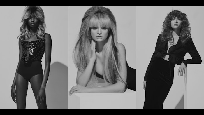 Poise is the latest editorial hair collection by Allen Ruiz, Global Artistic Director of Hairstyling for Aveda.