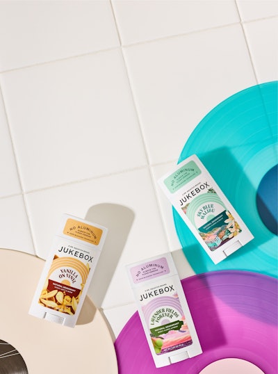 Jukebox offers natural deodorants free of aluminum.