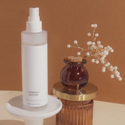 Lady Burd's Tanning Water for the face, neck and chest is formulated to deliver a natural-looking, gradual glow.