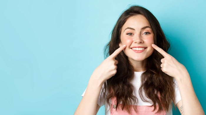 Interest in 'blush balm' has increased 80% in the past two years. This product can be described as a type of cream blush designed to 'melt into the skin.'