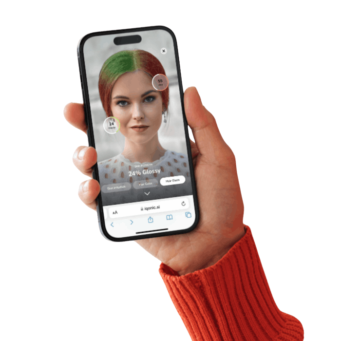 Iqonic.AI’s new AI-based hair analysis platform allows hair salons, brands and retailers to offer assessments of common concerns such as hair loss or hair density.