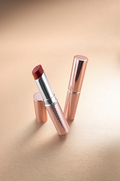 There's nothing hotter than the lip category in 2024. HCP Packaging's Harmony Luxe Trimline Lipstick supports the booming sector with a monomaterial aluminum design that offers sustainability and durability with a premiumized aesthetic.