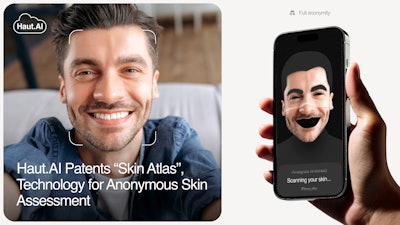 When high quality images of consumers are submitted to the cloud for analysis, Haut.AI's anonymization technology reportedly 'strips ... facial images of all personal identifiers and non-skin-related data, leaving only the essential skin pixels for analysis.'