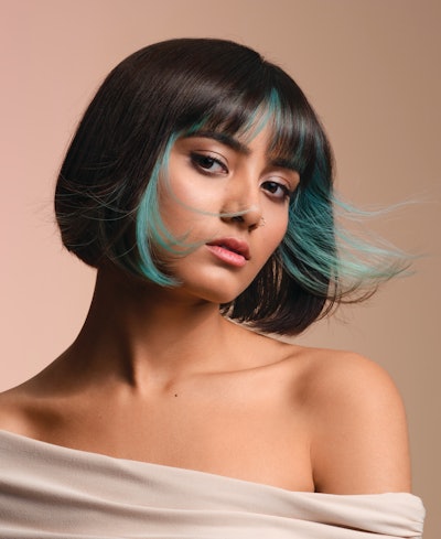 Cosmic Cyan, Razor Bob and Bob with Volume