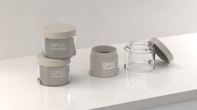 GPI’s Pinch Refillable Jar provides a new method for removing inner jars from outer jars.