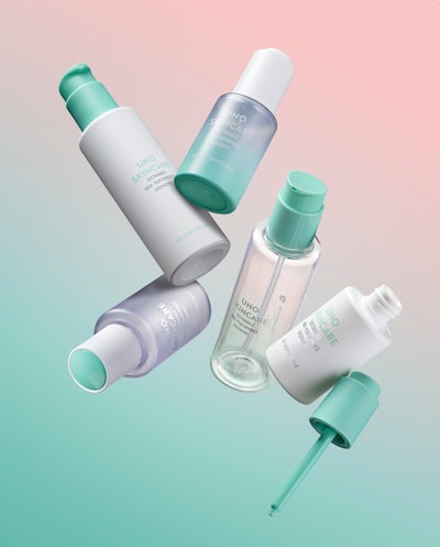 To support precise and sustainable skin care application, HCP has launched the Uno Skincare Collection of pump and dropper designs.