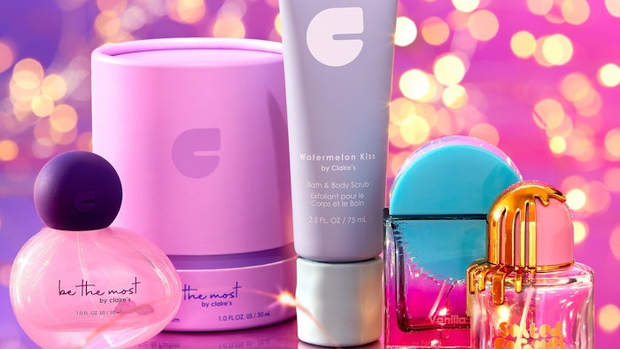 C by Claire's is a new collection of fragrances and body care products, including moisturizers, body scrubs, hair mists, and more.