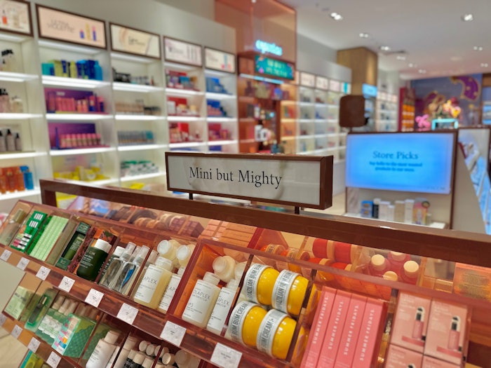 The new 1,721-square-foot store, located on Silbury Arcade, offers a range of over 100 premium beauty brands, including cosmetics and skin care.