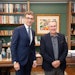 Valerio Soli (left), the newly appointed CEO of Marchesini Group, and Maurizio Marchesini (left) President of Marchesini Group.