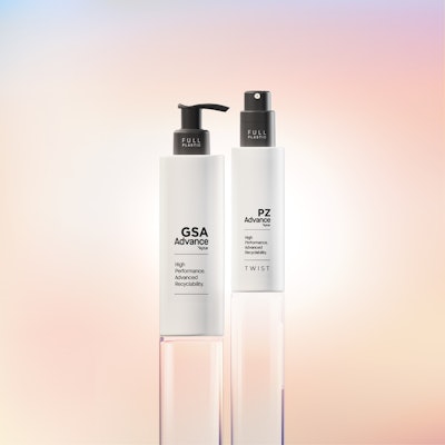 The GSA Advance Collection consists of full polyolefin pumps to maximize recyclability, starting with two best-selling personal care dispensing solutions.