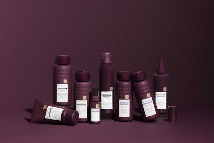 One of Maesa's incubator brands, Kristin Ess Hair, has just launched Kristin Ess+ at Target, a peptide-based hair care solution.