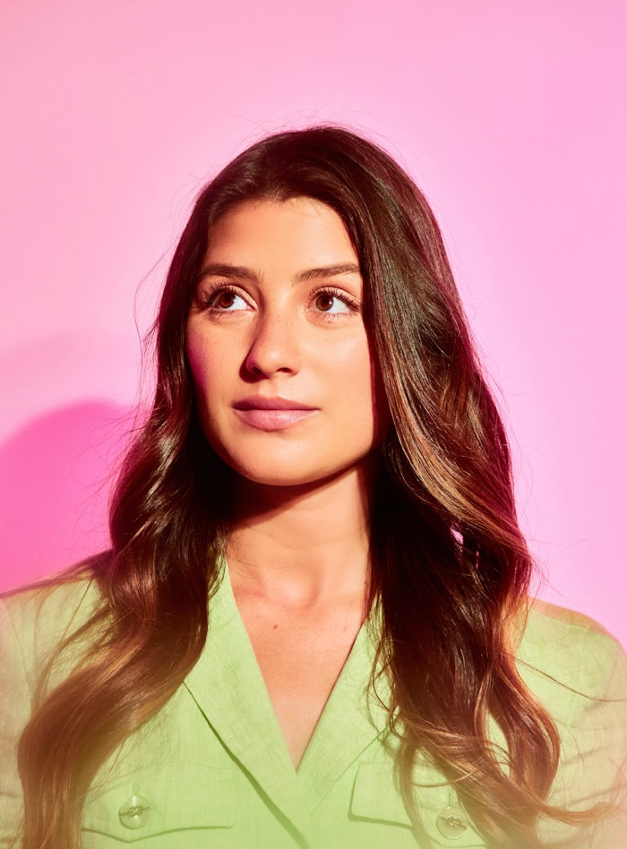Nina LaBruna is co-founder of Fazit, which has gained significant attention for its innovative makeup patches, which have become a viral sensation in the beauty world.