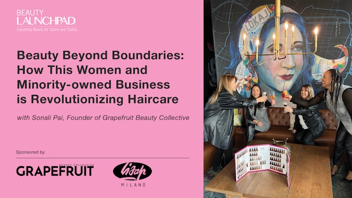 Color and Cocktails event image beside podcast title name and brand logos