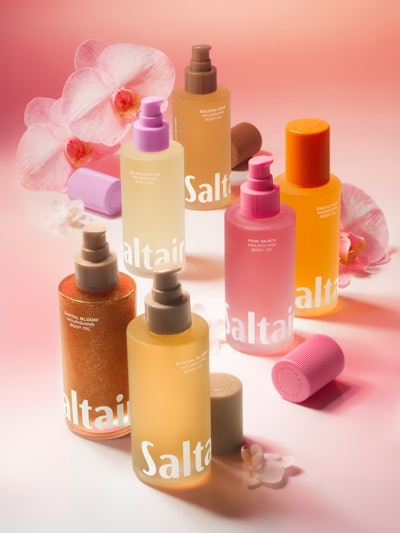 Saltair’s Nourishing Body Oils includes fermented saururus, kukui, cacay, and moringa.