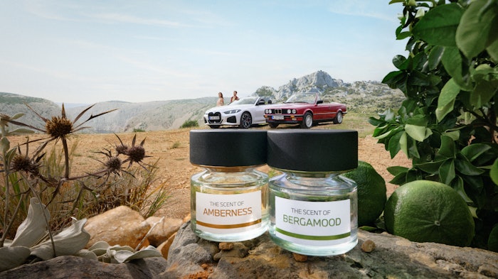 The unisex fragrances incorporate dsm-firmenich’s EmotiWaves, which uses natural ingredients to boost emotions.