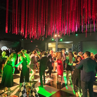 The turbo-charged event had attendees dancing well into the night.