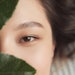 Campo Beautiful Young Asian Woman Plant Leaf Adobe Stock 375527387