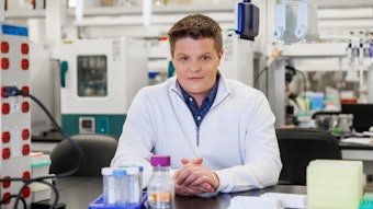 Debut earned its spot on the TIME100 list for its groundbreaking use of AI and biotechnology to create high-performing, sustainable beauty formulations, driving innovation in the industry. Pictured is CEO Joshua Britton.