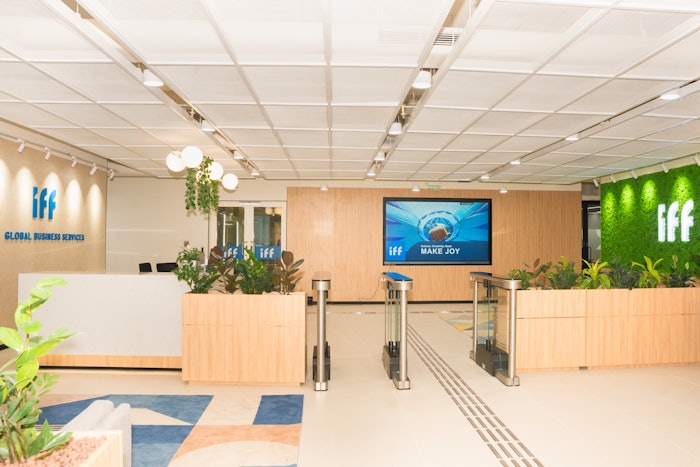 The new office is 75,000 square feet and is designed to accommodate up to 600 employees.