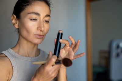 Stick formats performed well in Q1 2025, particularly eye shadows and foundations (both up in the double digits).