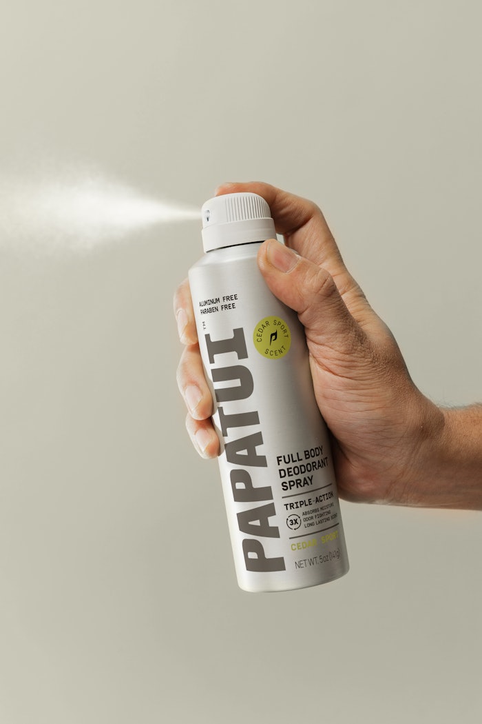 Dwayne 'The Rock' Johnson's Papatui has launched the Full-Body Men's Deodorant Spray ($12.99) at its own ecommerce site and at Target.