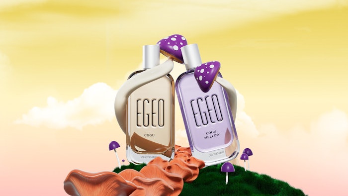 Brazil's O Boticário has launched Egeo Cogu and Egeo Cogu Mellow in the United States, featuring Boletus edulis (or penny bun) mushroom naturally extracted by Symrise as a key ingredient.