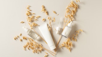 Oat Skin Care Products Plants Grains Splay Flat Adobe Stock 446946288