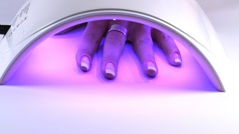 Gel Nails Under Uv Lamp Adobe Stock 188464595