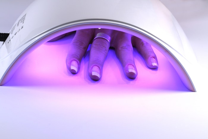 Gel Nails Under Uv Lamp Adobe Stock 188464595